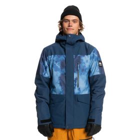 Quiksilver Mission Printed Block Erkek Kayak Montu