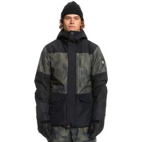 Quiksilver Mission Printed Block Erkek Kayak Montu