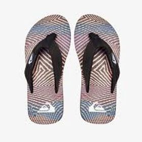 Quiksilver Molokai Layback II Siyah-Mavi-Pembe Erkek Sandalet