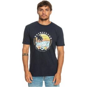 Quiksilver QS Surf Club ll EQYZT07282 Lacivert Erkek T-shirt