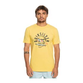 Quiksilver Qsrockinskull Haki Erkek T-Shirt