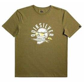 Quiksilver Qsrockinskull Haki Erkek T-Shirt