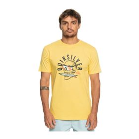 Quiksilver Qsrockinskull Haki Erkek T-Shirt