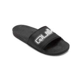 Quiksilver Rivi Wordmark Slide II Siyah Erkek Düz Sandalet