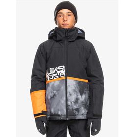 Quiksilver Silvertip Siyah Çocuk Kayak Montu