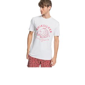 Quiksilver WBB0 Beyaz Readbetween Tees Erkek T-shirt