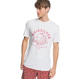 Quiksilver WBB0 Beyaz Readbetween Tees Erkek T-shirt