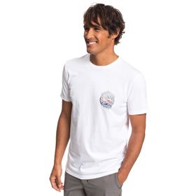 Quiksilver WBB0 Beyaz Readbetween Tees Erkek T-shirt