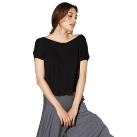 Quincey BD2205 Siyah Viskon Kadın Bluz