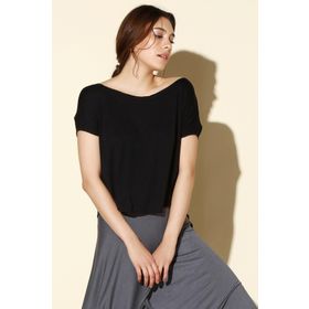 Quincey BD2205 Siyah Viskon Kadın Bluz