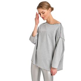 Quincey BDE2532 Açık Gri Sweatshirt