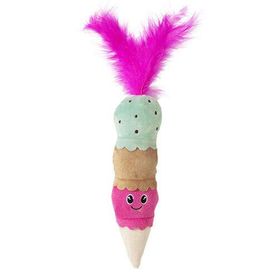 Quirky Kitty Ice Cream Kicker Matatabili Hışırtılı Kedi Oyuncağı
