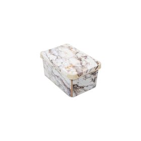 Qutu 10 lt Style Box Marble Kutu