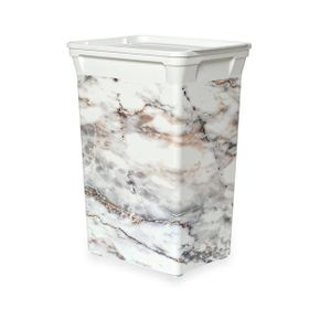 Qutu 40 lt Q-Trash Bin Marble Mutfak Çöp Kovası