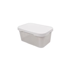 Qutu Beyaz 20 lt Çöp Kovası