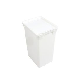 Qutu Beyaz 20 lt Çöp Kovası