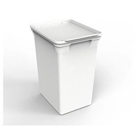 Qutu Beyaz 20 lt Çöp Kovası
