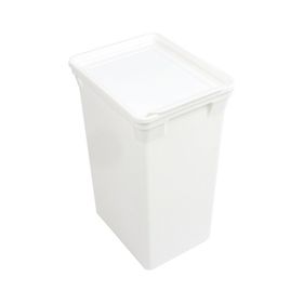 Qutu Beyaz 20 lt Çöp Kovası