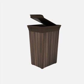 Qutu Q-Trash Wood 20 lt Çöp Kutusu