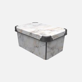Qutu Style Marble 5 lt Saklama Kutusu
