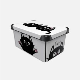 Qutu Style Meow Cat 10 lt Saklama Kutusu