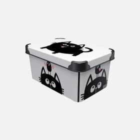 Qutu Style Meow Cat 5 lt Saklama Kutusu