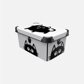 Qutu Style Meow Cat 5 lt Saklama Kutusu