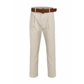 Quzu 21K70755 Siyah Beli Kemerli Kadın Pantolon
