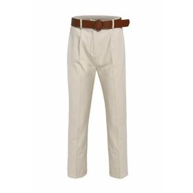 Quzu 21K70755 Siyah Beli Kemerli Kadın Pantolon
