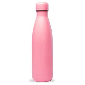 Qwetch QD3381 Sprey Desenli Isı Yalıtımlı 500 ml Pembe Termos