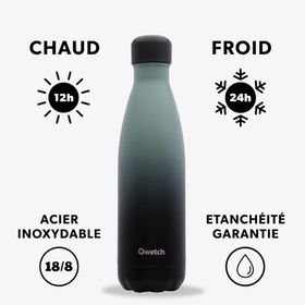 Qwetch QD3437 Degrade Renkli Isı Yalıtımlı 500 ml Haki Termos