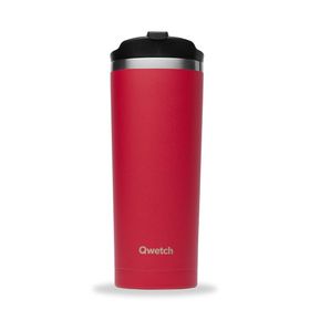 Qwetch QM6097 Isı Yalıtımlı 470 ml Kırmızı Termos