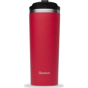 Qwetch QM6097 Isı Yalıtımlı 470 ml Kırmızı Termos