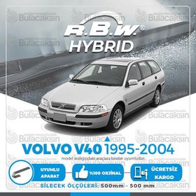 R.B.W 1995-2004 Volvo V40 Hibrit Ön Silecek Takımı