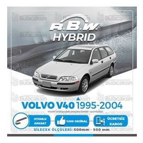 R.B.W 1995-2004 Volvo V40 Hibrit Ön Silecek Takımı