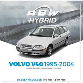 R.B.W 1995-2004 Volvo V40 Hibrit Ön Silecek Takımı