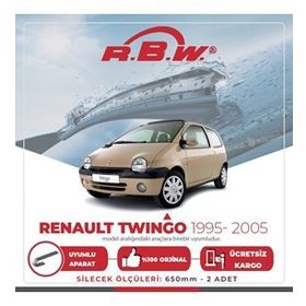 R.B.W 1995-2005 Renault Twingo Muz Silecek Takımı