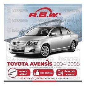 R.B.W 2004-2008 Toyota Avensis Muz Silecek Takımı