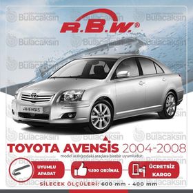 R.B.W 2004-2008 Toyota Avensis Muz Silecek Takımı