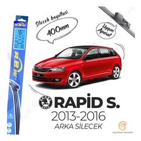 R.B.W 2013-2016 Skoda Rapid Spaceback Arka Silecek