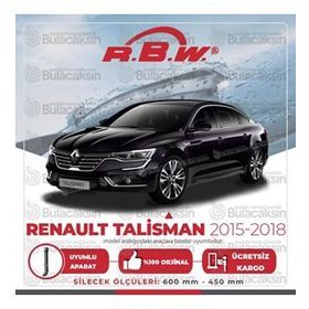 R.B.W 2015-2018 Renault Talisman Muz Silecek Takımı