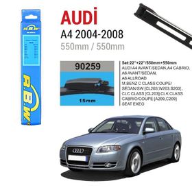 R.B.W Audi A4 2004-2008 Muz Silecek Takımı