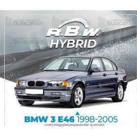 R.B.W Bmw 3 E46 Ön 1998-2005 Hibrit Silecek Takımı
