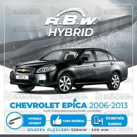 R.B.W Chevrolet Epica Ön 2006-2013 Hibrit Silecek Takımı