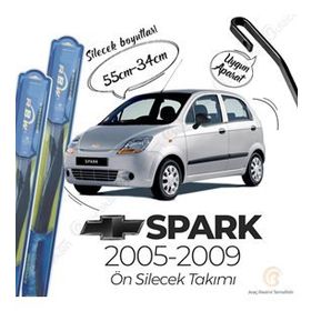 R.B.W Chevrolet Spark Ön 2005-2009 Hibrit Silecek Takımı