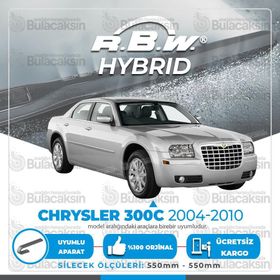R.B.W Chrysler 300C Ön 2004-2010 Hibrit Silecek Takımı