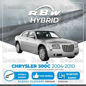 R.B.W Chrysler 300C Ön 2004-2010 Hibrit Silecek Takımı