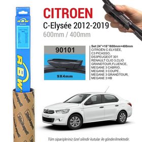 R.B.W Citroen C-Elysee 2012-2021 Muz Silecek Takımı