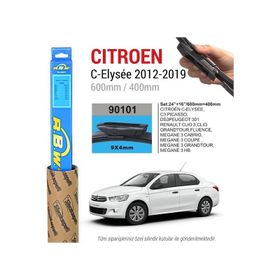R.B.W Citroen C-Elysee 2012-2021 Muz Silecek Takımı