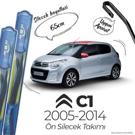 R.B.W Citroen C1 Ön 2005-2013 Hibrit Silecek Takımı